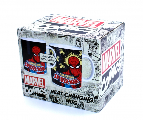 Marvel Comics Spider-Man Tasse mit Thermo-Effekt von Half Moon Bay
